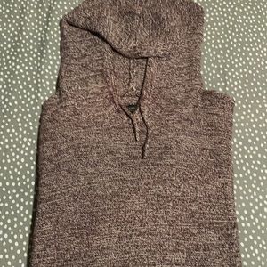 Maroon Aeropostale Knit Hoodie